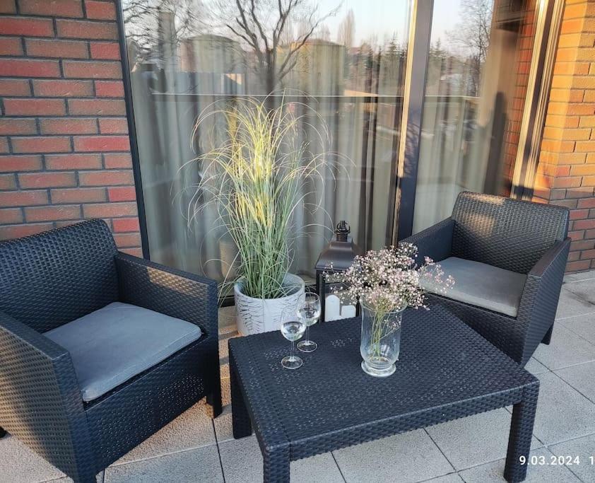 Apartament Nad Struga, Klimatyzacja, Parking,Taras Stary Toruń Exteriör bild